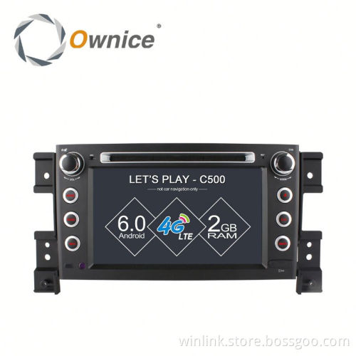 Ownice Android6.0 Cortex A53 4 core Head Unit for SUZUKI Grand Vitara 2008-2011 bulit in 4G LTE support BT
